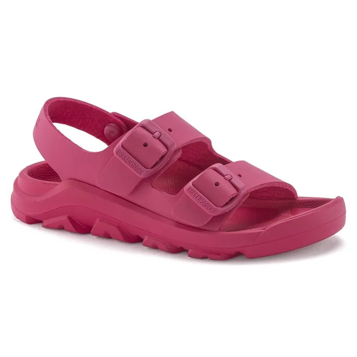 Kids Birkenstock TwoStrap Mogami Fuchsia Tulip