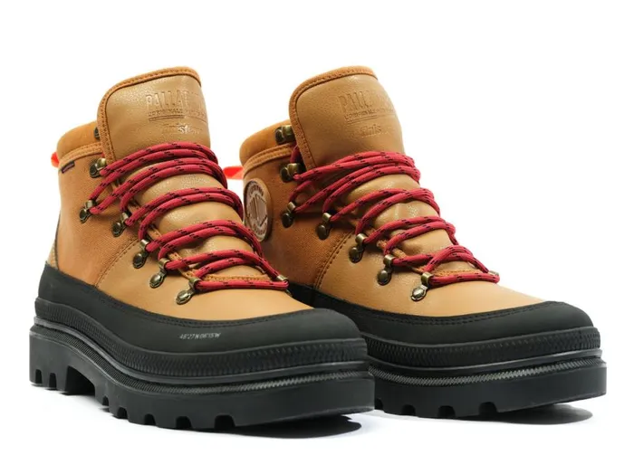 Kids PALLATROOPER HIKER WP X FINISTERRE Apple Cinammon PALLADIUM Boots Kids PALLATROOPER HIKER WP X FINISTERRE Apple Cinammon PALLADIUM Boots