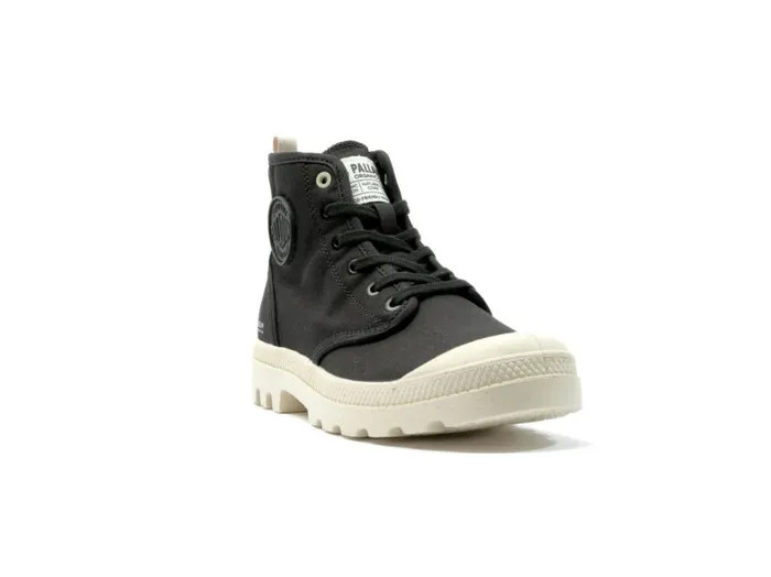 Kids PAMPA HI ZIP ORGANIC Black PALLADIUM Boots Kids PAMPA HI ZIP ORGANIC Black PALLADIUM Boots