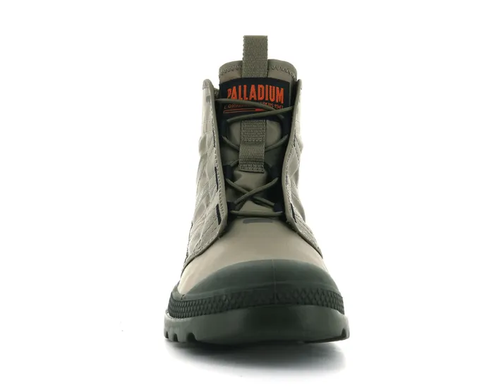 Kids PAMPA TRAVEL LITE Dusky Green PALLADIUM Boots Kids PAMPA TRAVEL LITE Dusky Green PALLADIUM Boots