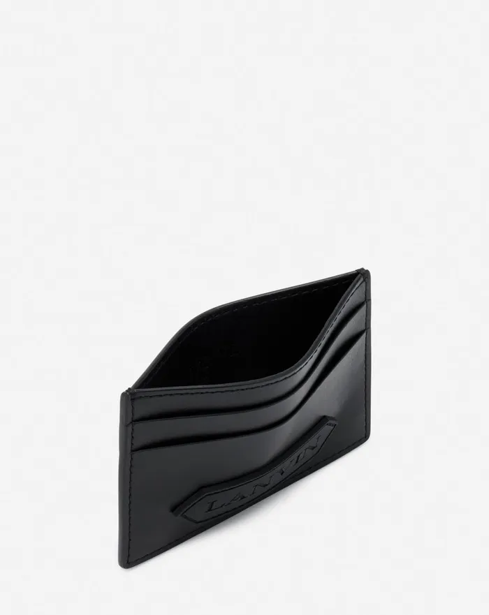 Lanvin Signature Leather Cardholder Black Men Lanvin Wallets and Small Leather Goods Lanvin Signature Leather Cardholder Black Men Lanvin Wallets and Small Leather Goods