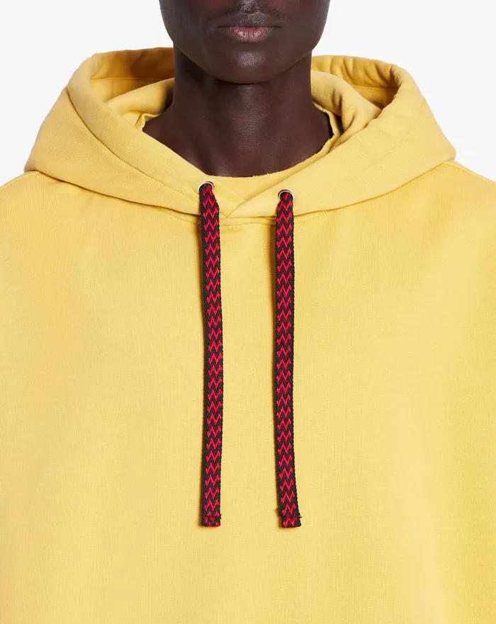 Lanvin X Future Unisex Oversized Curb Laces Corn Men Lanvin Knitwear and Sweatshirts