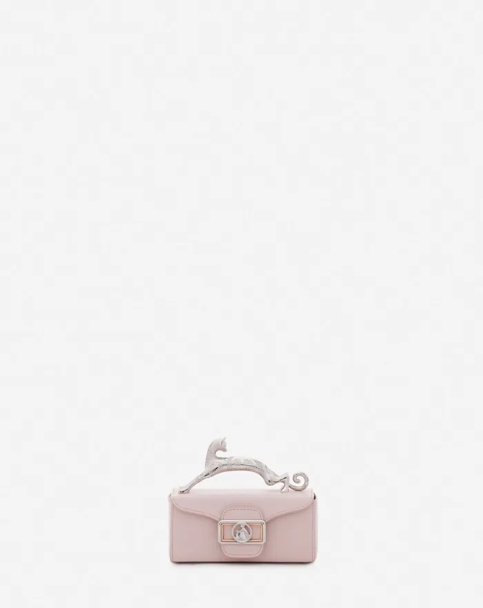 Leather Micro Pencil Cat Bag Ros Women Lanvin Wallets and Small Leather Goods
