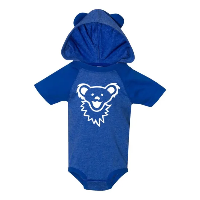 Liquid Blue Onesies Kids GD Bearface Hooded Blue Onesie