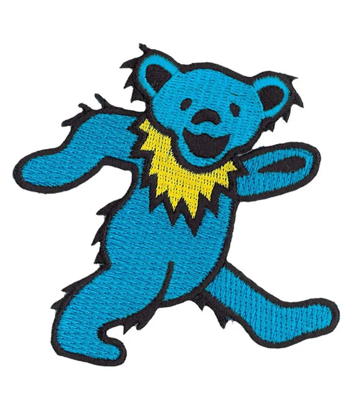 Liquid Blue Patches Accessories GD Dancing Bear Blue Patch