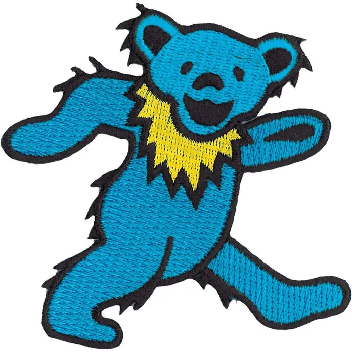 Liquid Blue Patches Accessories GD Dancing Bear Blue Patch