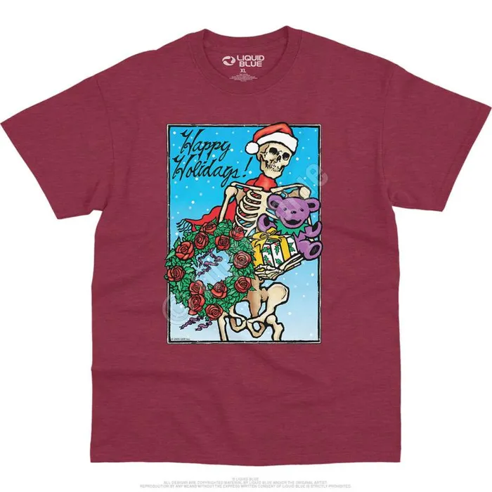 Liquid Blue TShirt Men Bertha Claus TShirt
