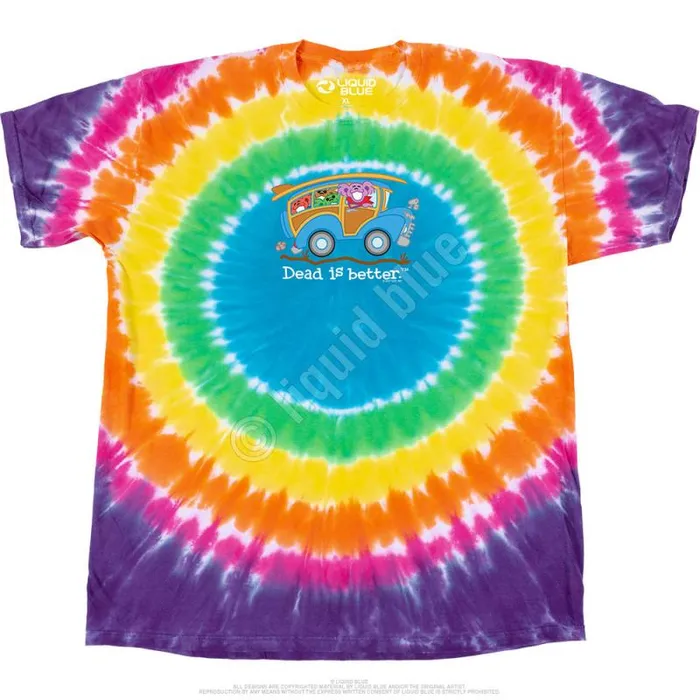 Liquid Blue TShirt Men Wagon Dead Is Better TShirt