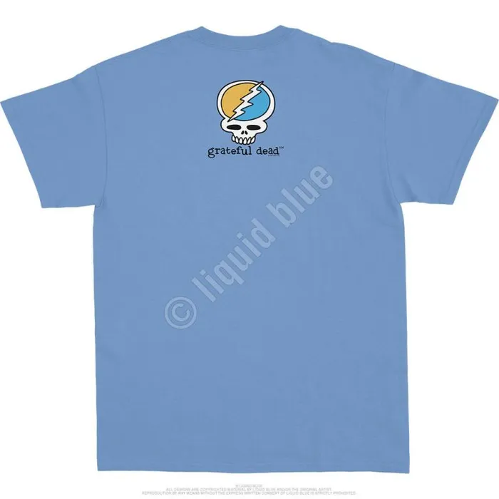 Liquid Blue TShirt Men Wagon Dead Is Better TShirt