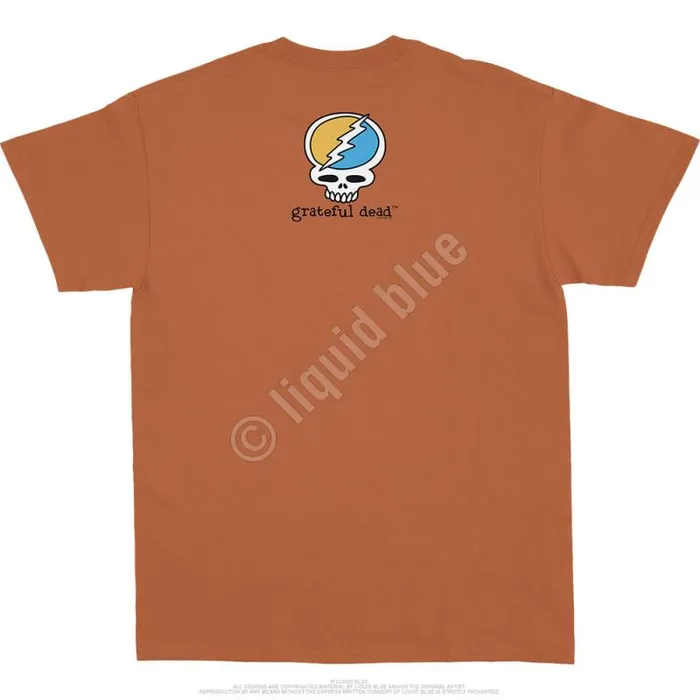 Liquid Blue TShirt Men Wagon Dead Is Better TShirt