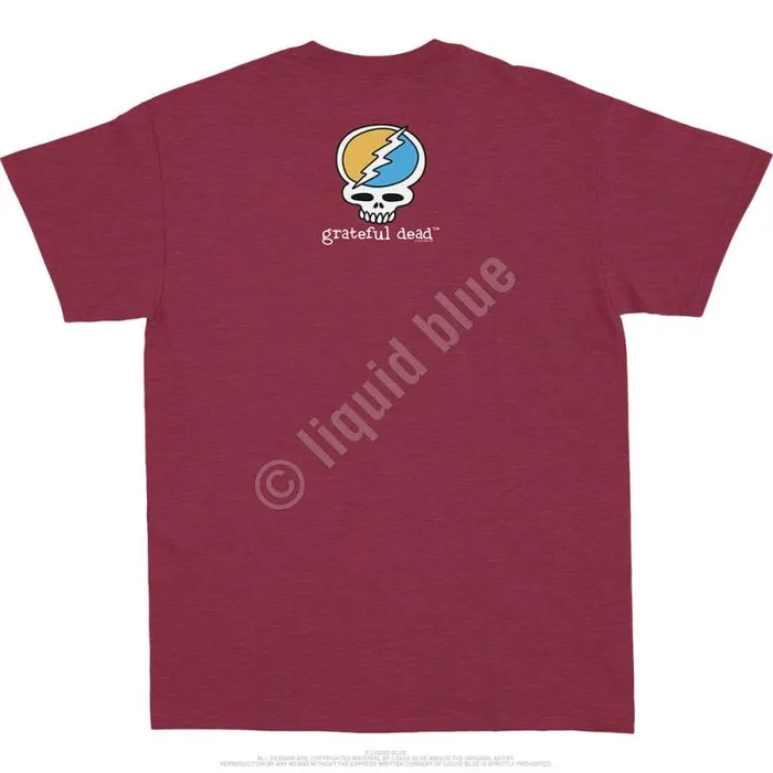 Liquid Blue TShirt Men Wagon Dead Is Better TShirt