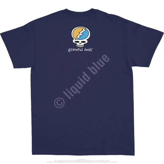 Liquid Blue TShirt Men Wagon Dead Is Better TShirt