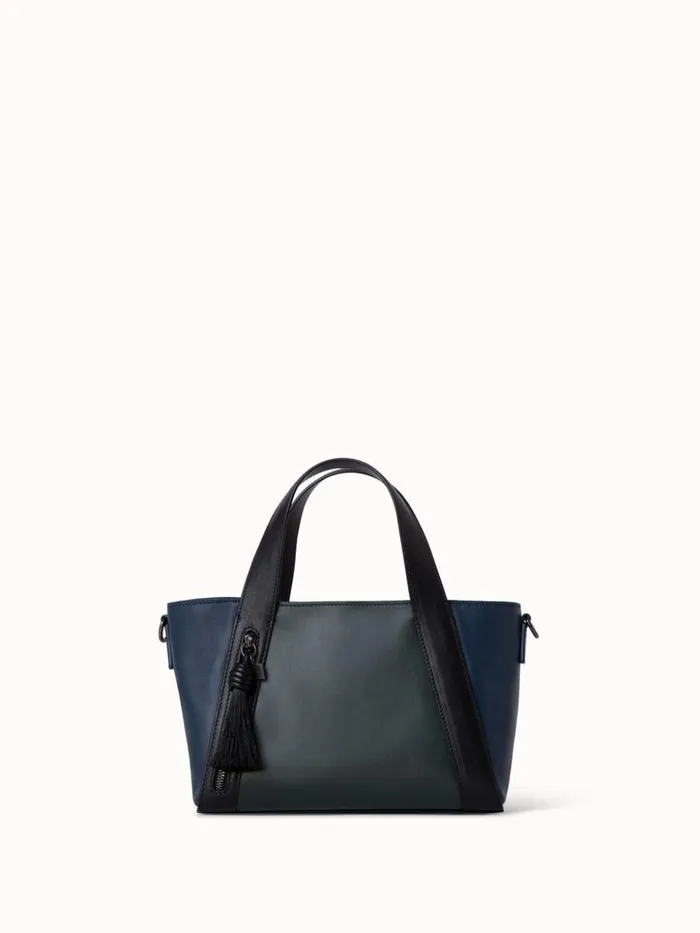 Little Alexa Handbag In Softcalf Colorblock Bottlepacificblack Women Akris Top Handle Bags Little Alexa Handbag In Softcalf Colorblock Bottlepacificblack Women Akris Top Handle Bags