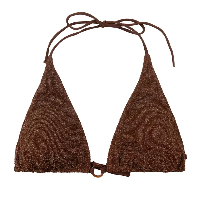 Love Stories Bikini Tops Jolly Bikini Top Dark Brown 8211 Women