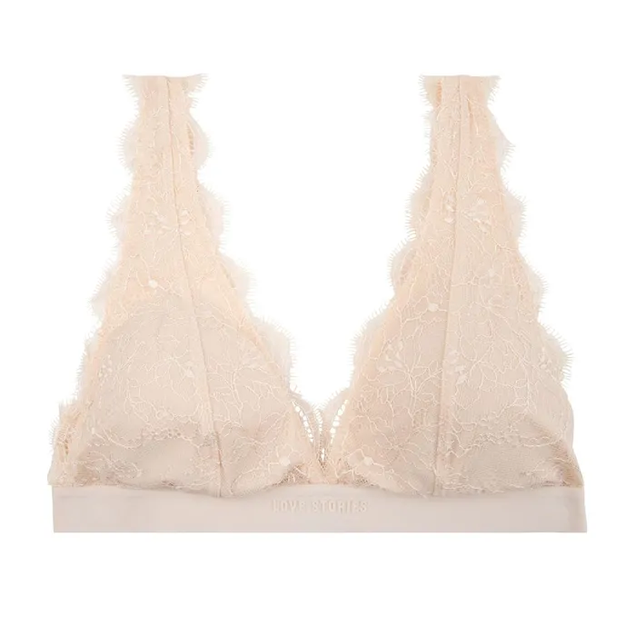 Love Stories Padded Bralettes Polly Bralette Off White 8211 Women