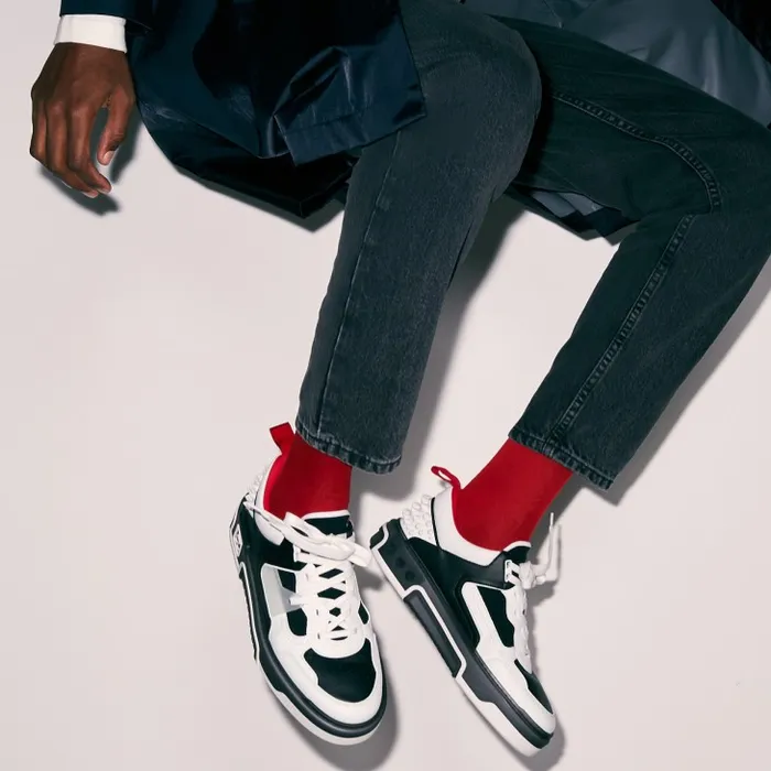 Men Astroloubi Sneakers 8211 Calf Leather And Nappa Leather 8211 Black Christian Louboutin Sneakers Men Astroloubi Sneakers 8211 Calf Leather And Nappa Leather 8211 Black Christian Louboutin Sneakers