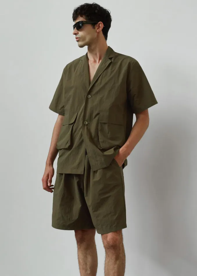 Men Axel Shirt 8211 Khaki The Frankie Shop Tops