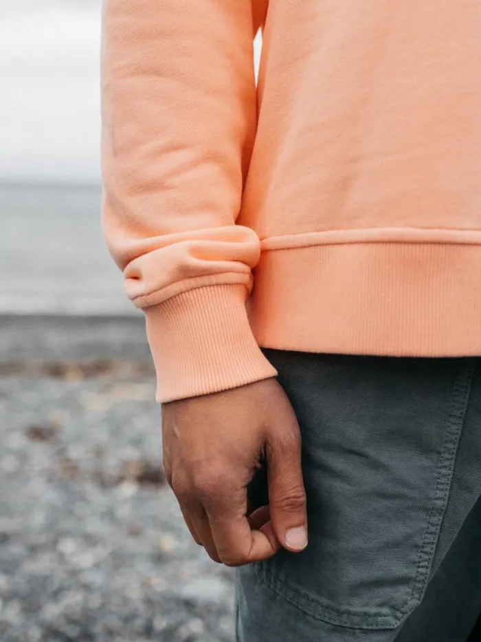 Men Coho Sweatshirt Reef Pink Finisterre Sweatshirts and Hoodies