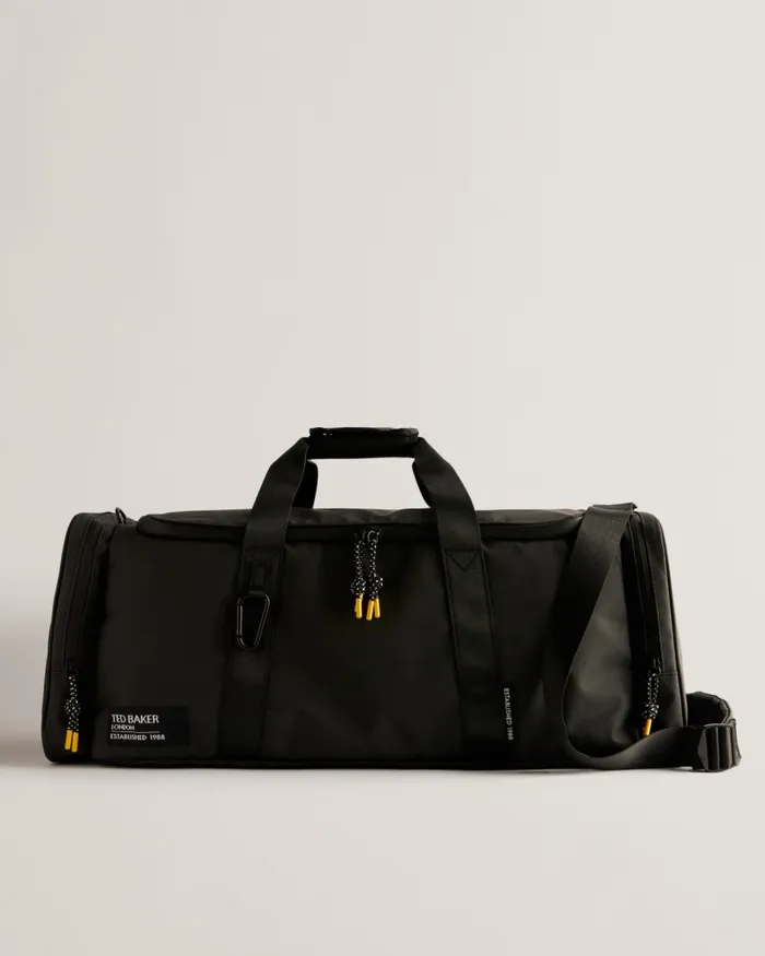 Men HYKE 8211 Rubberised Holdall Jetblack Ted Baker Holdalls and Weekend Bags Men HYKE 8211 Rubberised Holdall Jetblack Ted Baker Holdalls and Weekend Bags