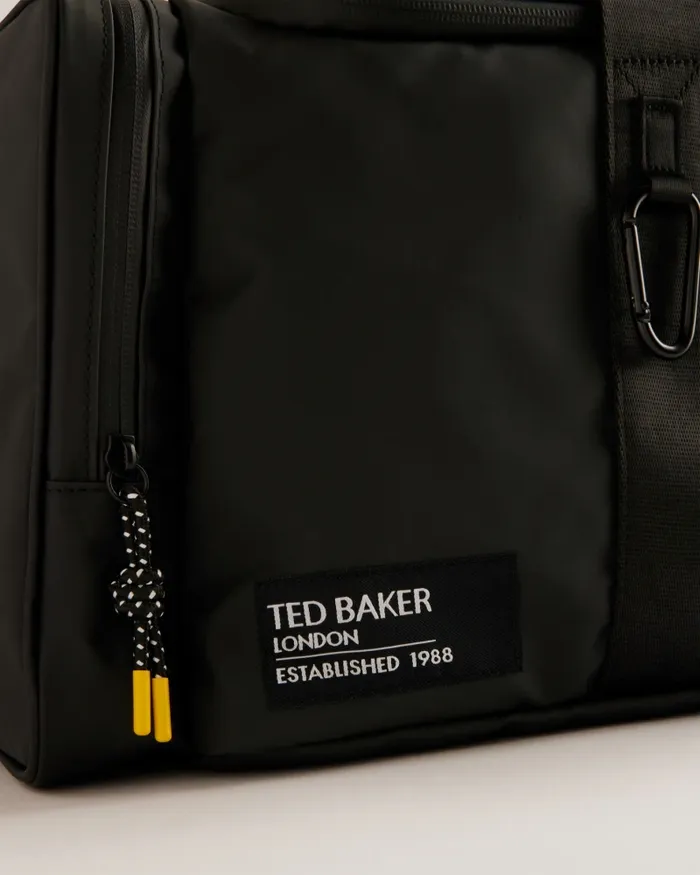 Men HYKE 8211 Rubberised Holdall Jetblack Ted Baker Holdalls and Weekend Bags Men HYKE 8211 Rubberised Holdall Jetblack Ted Baker Holdalls and Weekend Bags