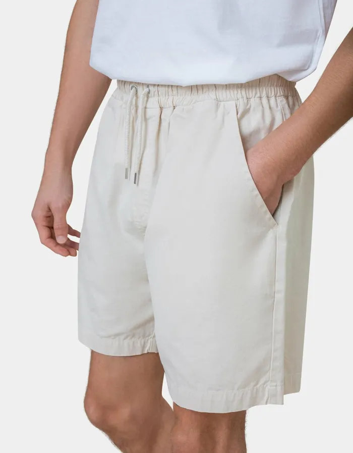 Men Organic Twill Shorts Deep Black Colorful Standard Shorts