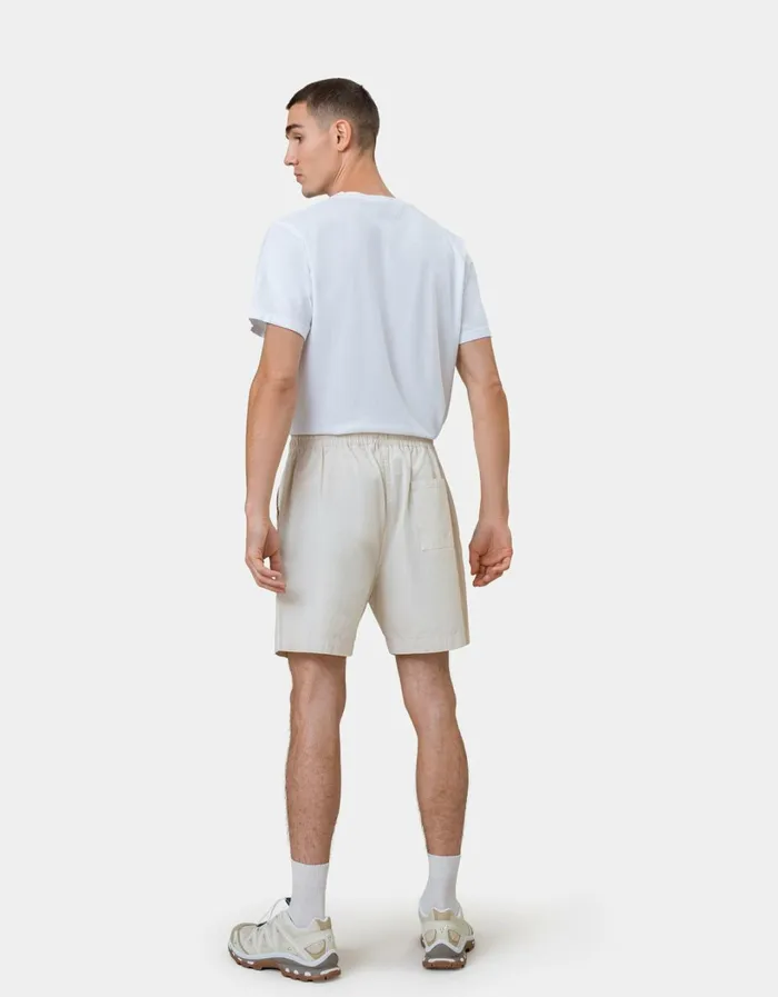 Men Organic Twill Shorts Deep Black Colorful Standard Shorts