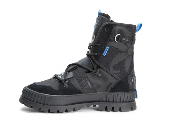 Men PALLASHOCK X DESTINY Black PALLADIUM Boots Men PALLASHOCK X DESTINY Black PALLADIUM Boots