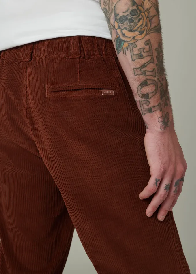 Men Pants Trousers Joe8217s Jeans RELAXED CORD TROUSER 32quot Mocha Bisque