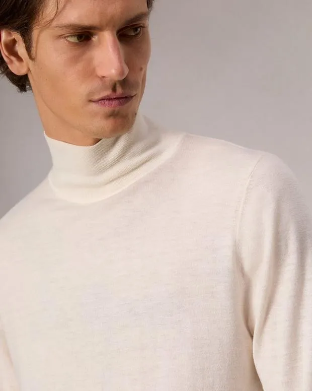 Men Sweaters Rag and Bone Roy Turtleneck Sweater Turtledove