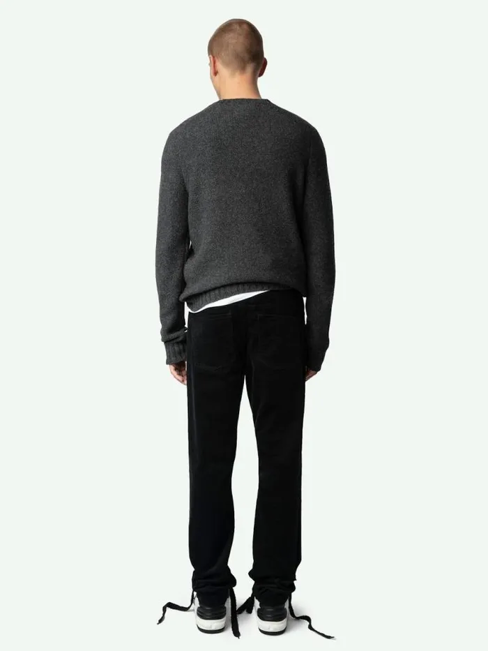 Men Zadig and Voltaire Pants and Shorts Steeve Velvet Pants Black Men Zadig and Voltaire Pants and Shorts Steeve Velvet Pants Black