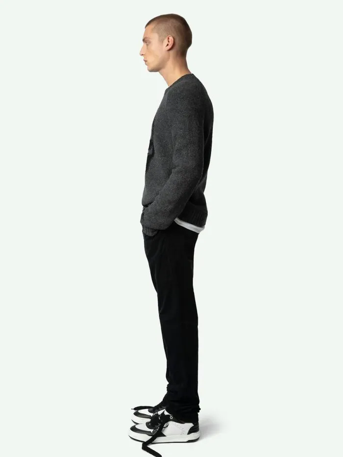 Men Zadig and Voltaire Pants and Shorts Steeve Velvet Pants Black Men Zadig and Voltaire Pants and Shorts Steeve Velvet Pants Black