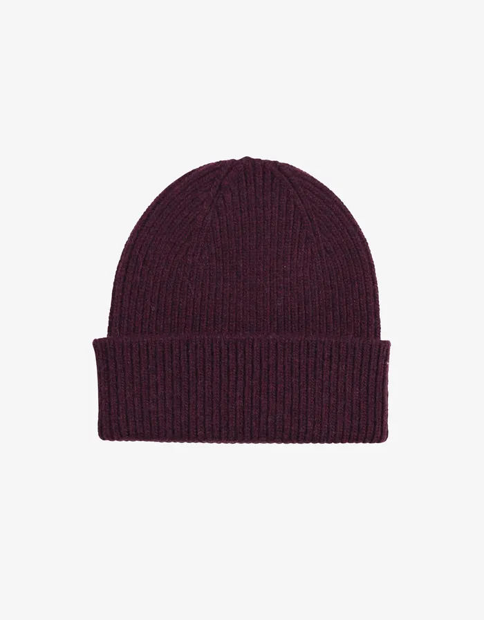Merino Wool Beanie 8211 Oxblood Red Men Beanies Colorfulstandard