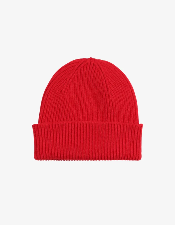 Merino Wool Beanie 8211 Scarlet Red Beanies Colorfulstandard Men
