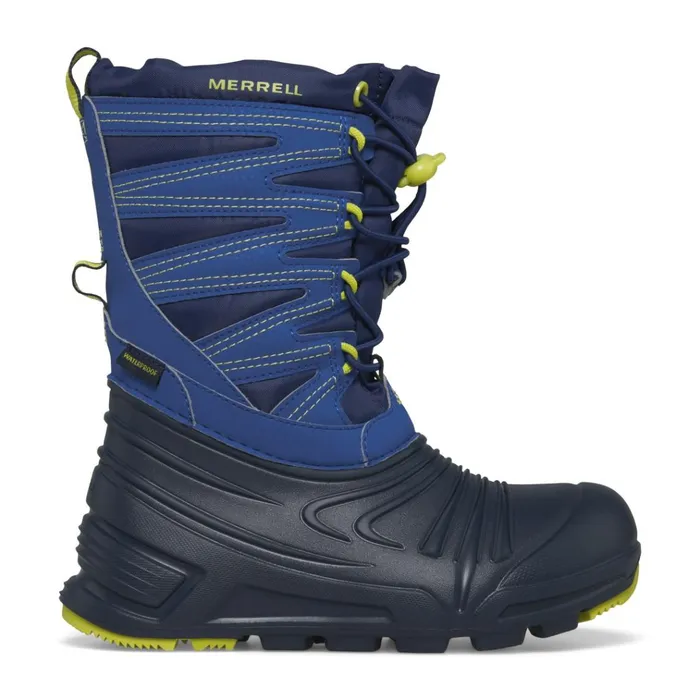 Merrell Big Snow Quest Lite 30 Waterproof Bluegreen Kids Winter Boots