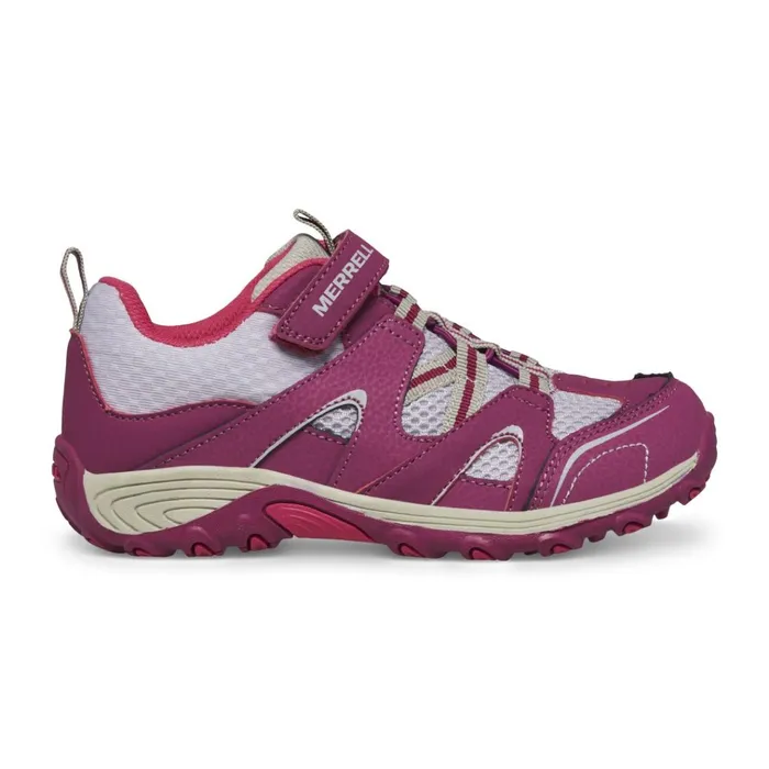 Merrell Big Trail Chaser Shoe Berrygrey Kids Sneakers