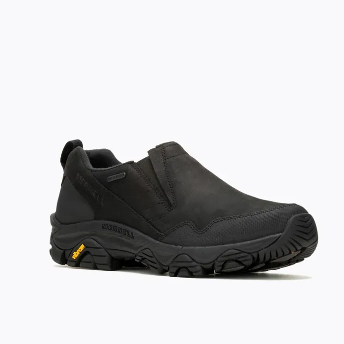 Merrell Coldpack 3 Thermo Moc Waterproof Black Men SlipOns