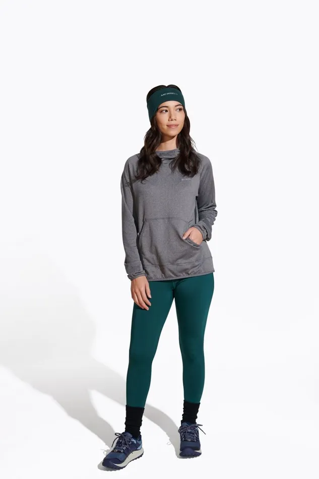 Merrell Geotex Pullover Hoody Rock Heather Women Tops