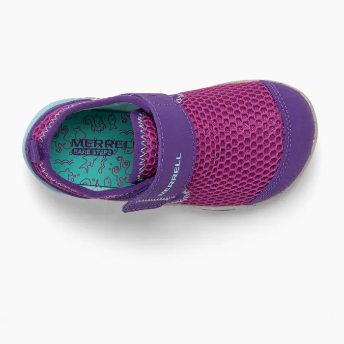 Merrell Little Bare Steps H2o Sneaker Purpleturquoise Kids Sandals