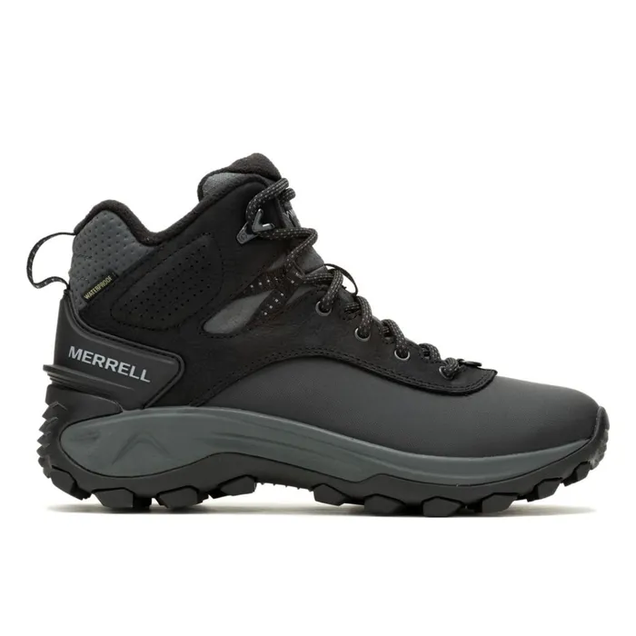 Merrell Thermo Kiruna 2 Mid Waterproof Wide Width Black Women Boots