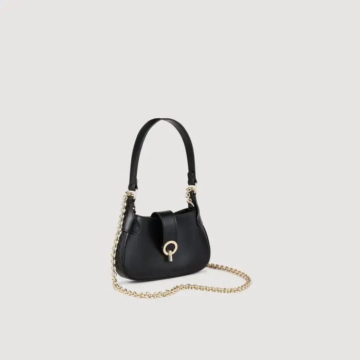 Mini Bags Women SANDRO Janet Chain Mini Bag Black