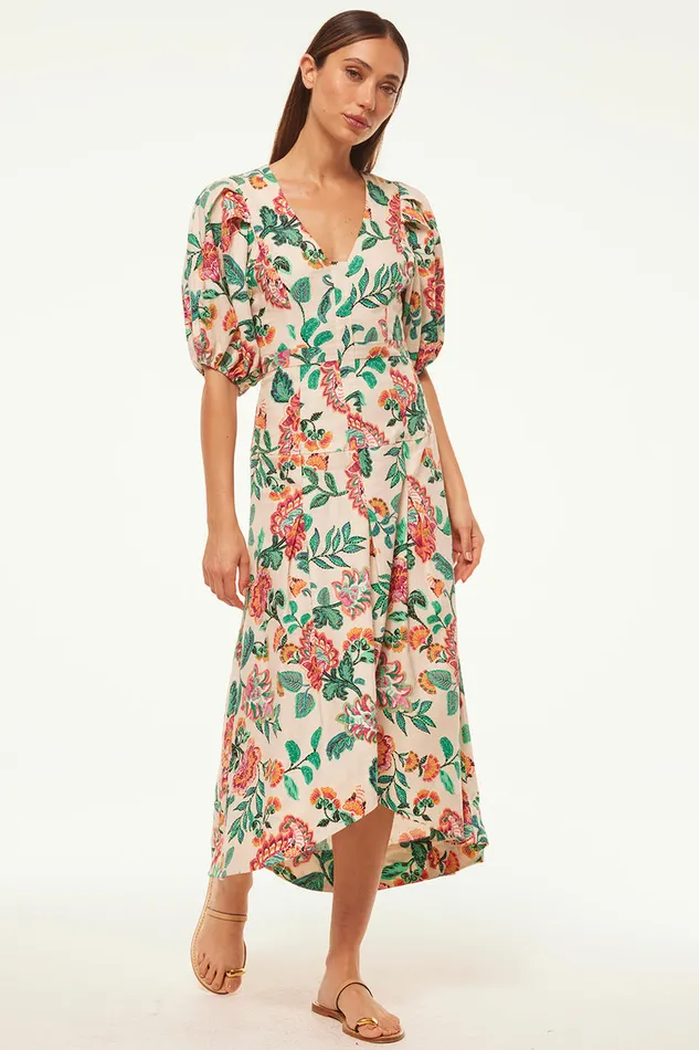 Misa Los Angeles Jamila Dress Malika Paisley Floral Women Dresses Misa Los Angeles Jamila Dress Malika Paisley Floral Women Dresses
