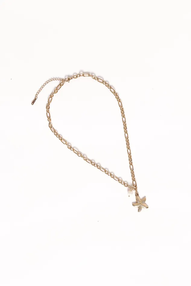 Necklaces petalandpup Women Cassia Necklace 8211 Gold Gold