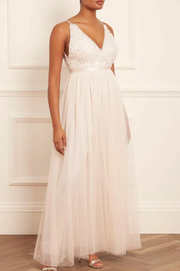 Needle and Thread Dresses Posy Bodice Cami Gown Champagne 8211 Women