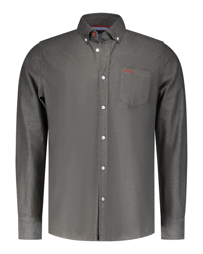 NZA New Zealand Auckland Shirts Dark Green Stretch Cotton Shirt 8211 Gravel Green 8211 Men NZA New Zealand Auckland Shirts Dark Green Stretch Cotton Shirt 8211 Gravel Green 8211 Men