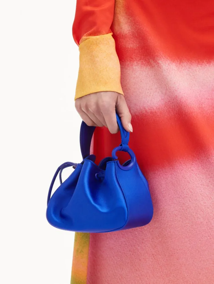 Oscar De La Renta Nano O Handle Bag Lapis Women Handbags Oscar De La Renta Nano O Handle Bag Lapis Women Handbags