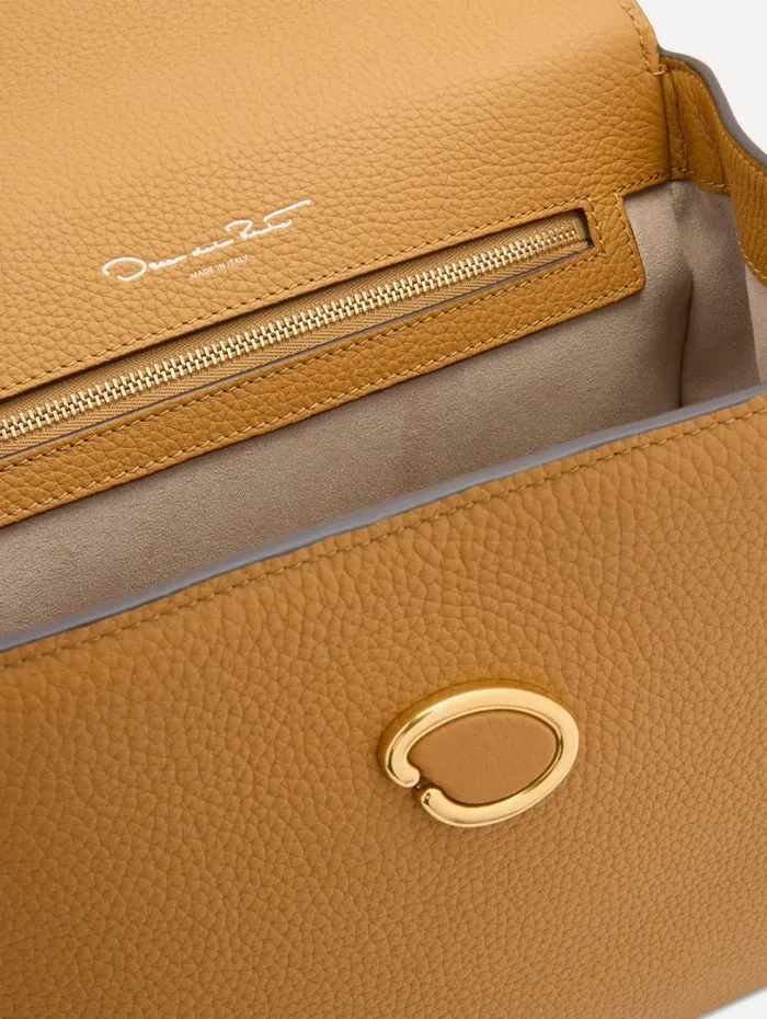 Oscar De La Renta The Poppy Honey Women Handbags Oscar De La Renta The Poppy Honey Women Handbags