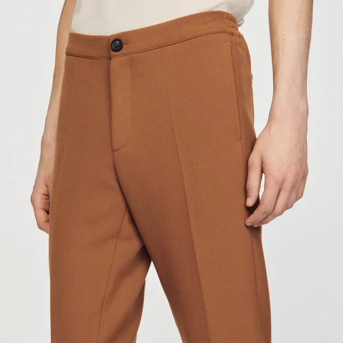 Pants and Shorts Men SANDRO Jersey Pants Caramel Pants and Shorts Men SANDRO Jersey Pants Caramel