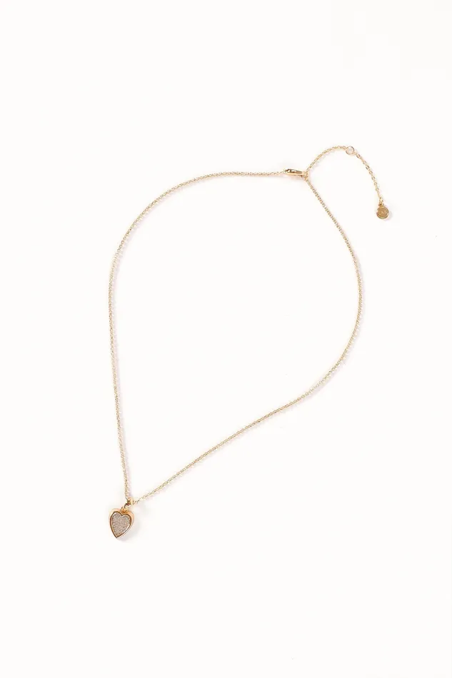 petalandpup Necklaces Women Sophie Heart Necklace 8211 Gold Gold
