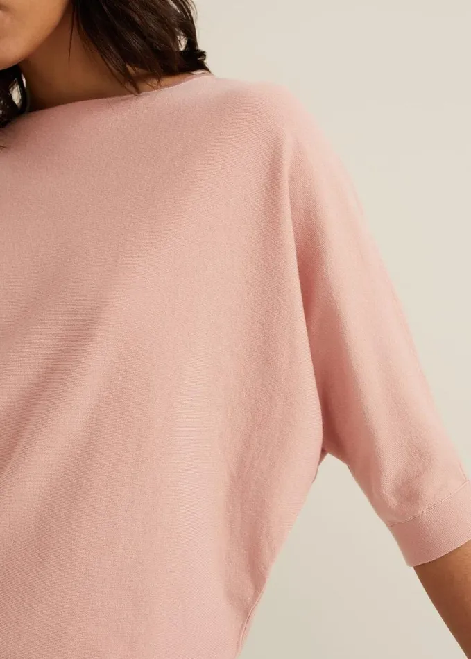 Phase Eight Cristine Knit Jumper Pink Women Knitwear