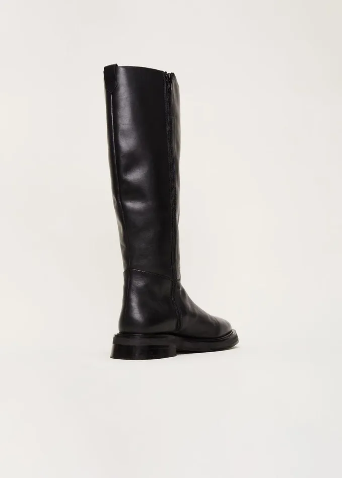 Phase Eight Flat Knee High Boot Black Women Boots